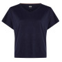 Жіноча функціональна футболка Icebreaker Women Mer 150 Lodge SS Tee темно-синій Midnight Navy