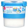 Box na potraviny Sistema Round Lunch Stack TO GO 965ml modrá