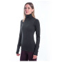 Жіноча функціональна футболка Sensor Merino Bold Roll Neck dl.rukáv
