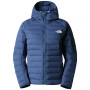 Жіноча куртка The North Face W Belleview Stretch Down Hoodie синій