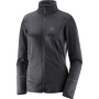 Dámská mikina Salomon Discovery Fz W černá Black/Heather