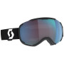 Лижна маска Scott Faze II чорний mineral black/white/enhancer blue chrome