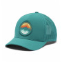 Кепка Columbia Mountaincap™ 3D Stretch Snap Back зелений River Blue, Circular Linescape