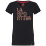 Жіноча футболка La Sportiva Pattern T-Shirt W чорний Black