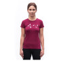 Жіноча функціональна футболка Sensor Merino Active Songbirds