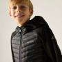 Дитяча куртка Regatta Junior Andreson Hybrid Black/Sealgr
