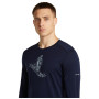Чоловіча функціональна футболка Icebreaker Men Merino 200 Oasis LS Crewe SkiingYeti