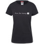 Жіноча футболка The North Face W S/S Neverstopexploring Tee чорний Tnf Black/Tnf White