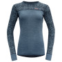 Жіноча функціональна футболка Devold Kvitegga Woman Shirt синій