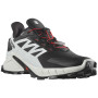 Чоловічі кросівки Salomon Supercross 4 чорний/білий Black / White / Fiery Red