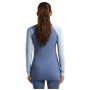 Жіноча функціональна футболка Icebreaker Wom Mer 260 ZoneKnit LS Half Zip