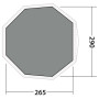 Килимок до намету Robens Fleece Carpet Klondike S