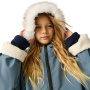 Дитяче водонепроникне пальто Regatta Junior Waterproof Changing Robe Pro Grey Mirage