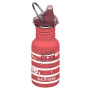 Дитяча пляшечка Klean Kanteen Kid Classic Narrow 12oz (w/ Kid Sippy Cap) червоний Fire Trucks
