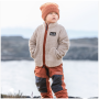 Дитяча толстовка Didriksons Gibbs Kids Fullzip 2 Beach Beige/Rust
