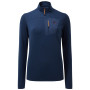 Жіноча толстовка Mountain Equipment Lumiko Wmns Zip T Medieval Blue темно-синій