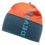 Шапка Devold Running Beanie синій/помаранчевий