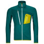 Чоловіча толстовка Ortovox Fleece Grid Jacket зелений