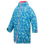 Водонепромокне пальто Regatta Junior Waterproof Changing Robe SBluFlPiLem