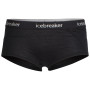 Kalhotky Icebreaker Women's Sprite Hot Pants černá Black/Black 