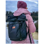 Рюкзак для ноутбука з застібкою роллтоп Husky Moper 28L