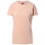 Жіноча футболка The North Face S/S Simple Dome Tee світло-рожевий