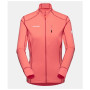 Жіноча функціональна толстовка Mammut Taiss Light ML Jacket Women рожевий Salmon-terracotta