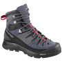 Жіночі черевики Salomon X Alp High Ltr Gtx W сірий/рожевий CrownBlue/Graphite/VirtualPink