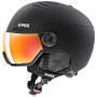 Гірськолижний шолом Uvex Wanted Visor чорний