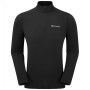 Чоловіча функціональна футболка Montane Dart Xt Zip Neck чорний
