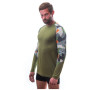 Чоловіча функціональна футболка Sensor Merino Impress довгий рук.