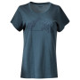 Жіноча футболка Bergans Graphic Wool W Tee темно-синій