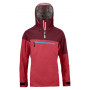 Жіноча куртка Ortovox Corvara Anorak червоний HotCoral