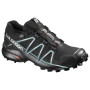 Dámské boty Salomon Speedcross 4 GTX W černá/stříbrná Black/Black/Metallic Bubble Blue