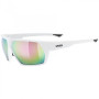 Спортивні окуляри Uvex Sportstyle 238 білий/рожевий White Matt/Mirror Pink