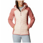 Жіноча зимова куртка Columbia Powder Lite™ Hybrid Hooded Jacket рожевий