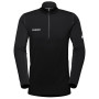 Чоловіча функціональна футболка Mammut Aenergy ML Half Zip Pull Men чорний black 0001