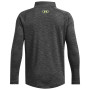 Дитяча функціональна футболка Under Armour Tech Textured 1/2 Zip Gray