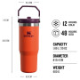 Термокружка Stanley Tumbler se slámkou/brčkem 890 ml