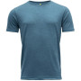 Pánské triko Devold Eika Man Tee modrá BLUE MELANGE