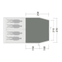 Килимок Outwell Cozy Carpet Nevada 4