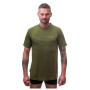 Чоловіча футболка Sensor Merino Wool Active PT Track (short sleeve)