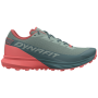 Жіночі кросівки Dynafit Ultra W зелений/червоний 3081 - Atlantic/Jadelite