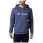 Pánská mikina Columbia CSC Basic Logo Hoodie modrá Dark Mountain