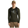 Чоловіча функціональна футболка Icebreaker Men Merino 200 Oasis LS Crewe SkiingYeti