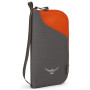 Гаманець Osprey Document Zip Wallet сірий/помаранчевий PoppyOrange