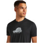 Чоловіча функціональна футболка Icebreaker M Mer 150 Tech Lite SS Tee Cosy Camper