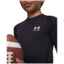 Дитяча функціональна футболка Under Armour UA HG Armour SS Black