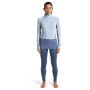 Жіноча функціональна футболка Icebreaker Wom Mer 260 ZoneKnit LS Half Zip