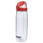 Пляшка Nalgene On The Fly 20oz 650ml червоний clear/fire red cap